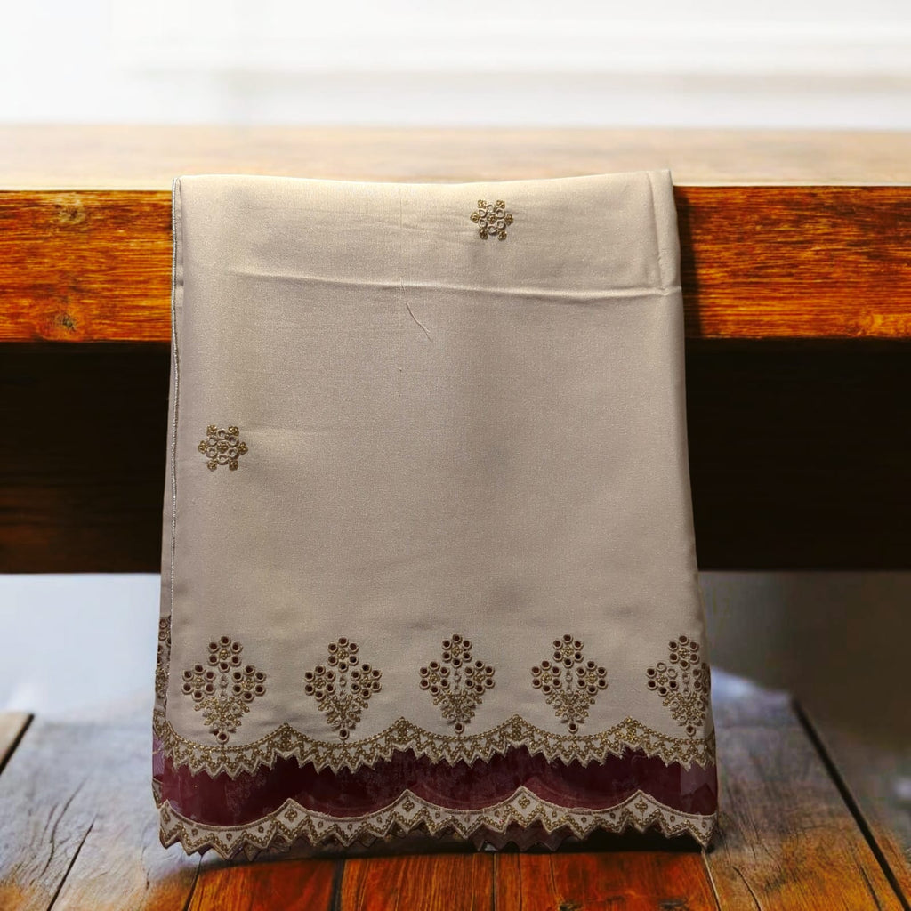 Premium Embroidered Swiss Shawl | Soft & Elegant