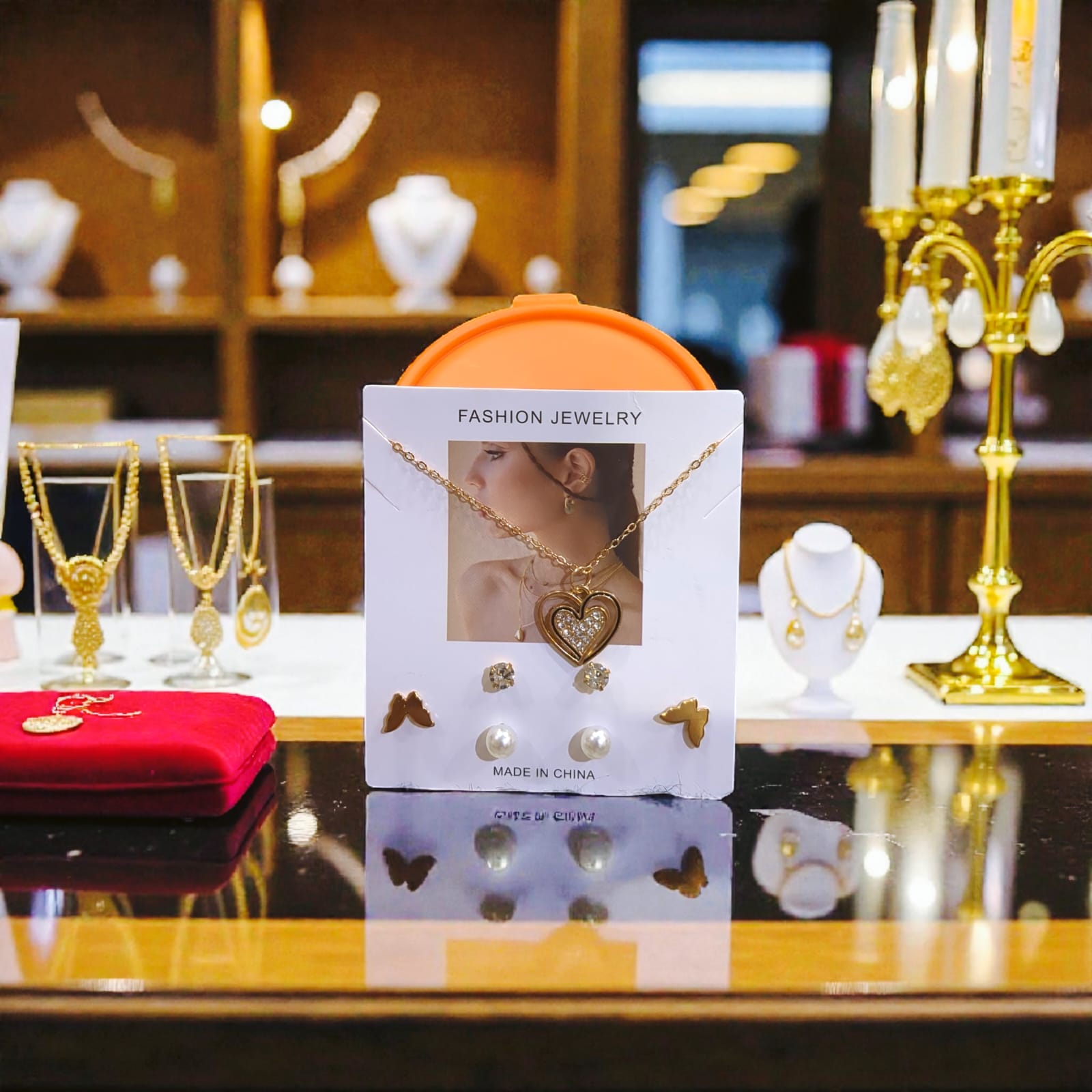 Elegant Pendant Set with Tops | Wome's Fashion