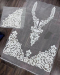 Trending Necklines With Laser Work For Women's