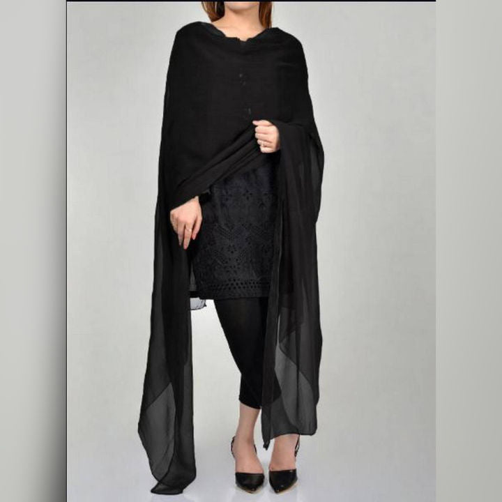 Crinkal Chiffon Dupatta – Elegant & Lightweight