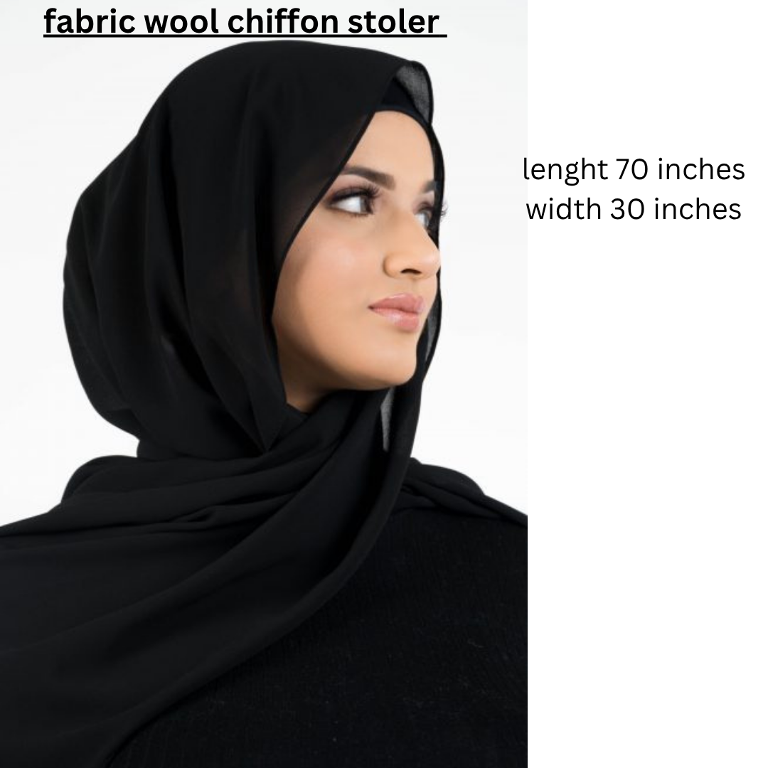 Premium China Jardin Chiffon Staller | Soft & Lightweight